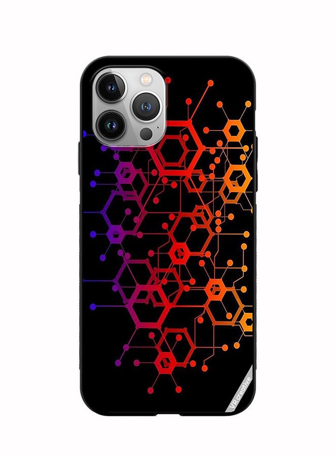 VR CREATIVE Protective Case Cover For Apple iPhone 11 Pro Max Abstract Circuit Board Design Multicolour - Image 1