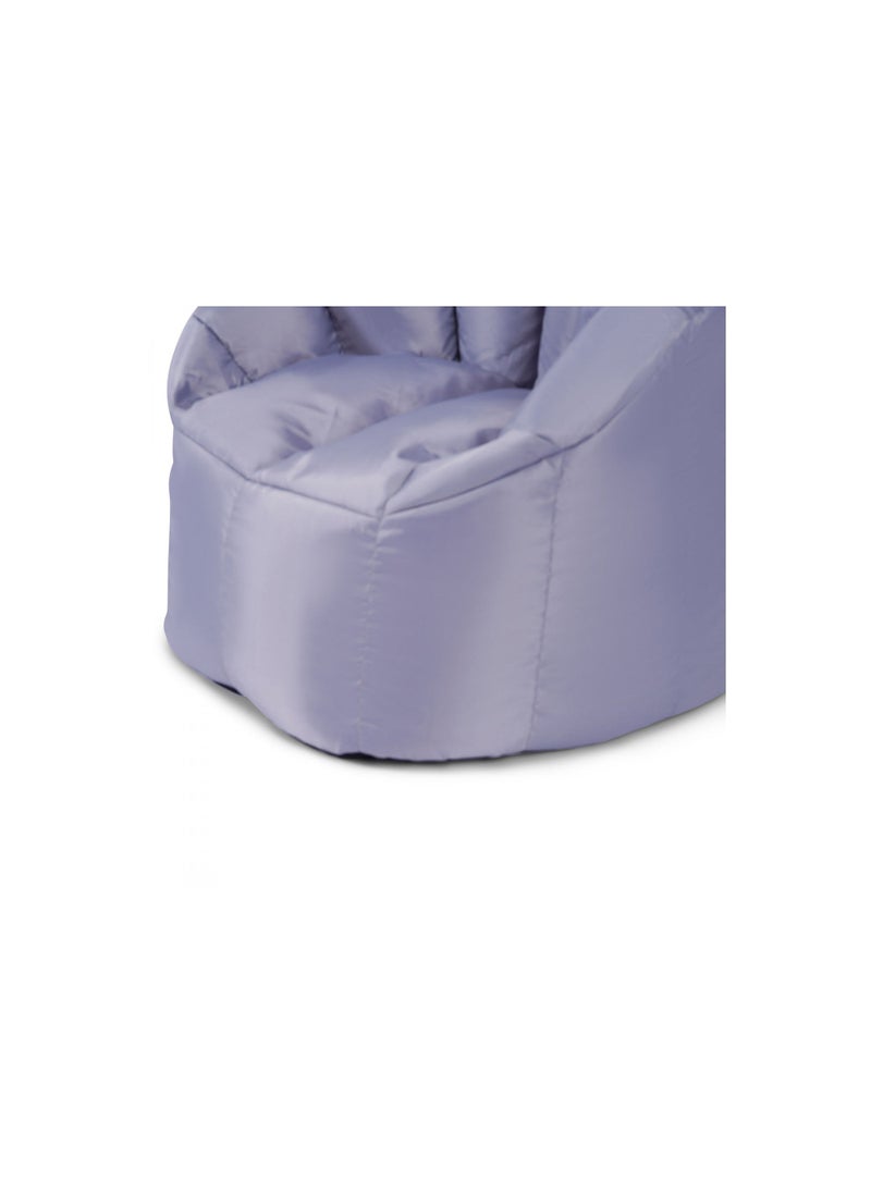 Pan Home Adam Filled Bean Bag Chair 81.5x71x62.3cm - Grey - Image 4