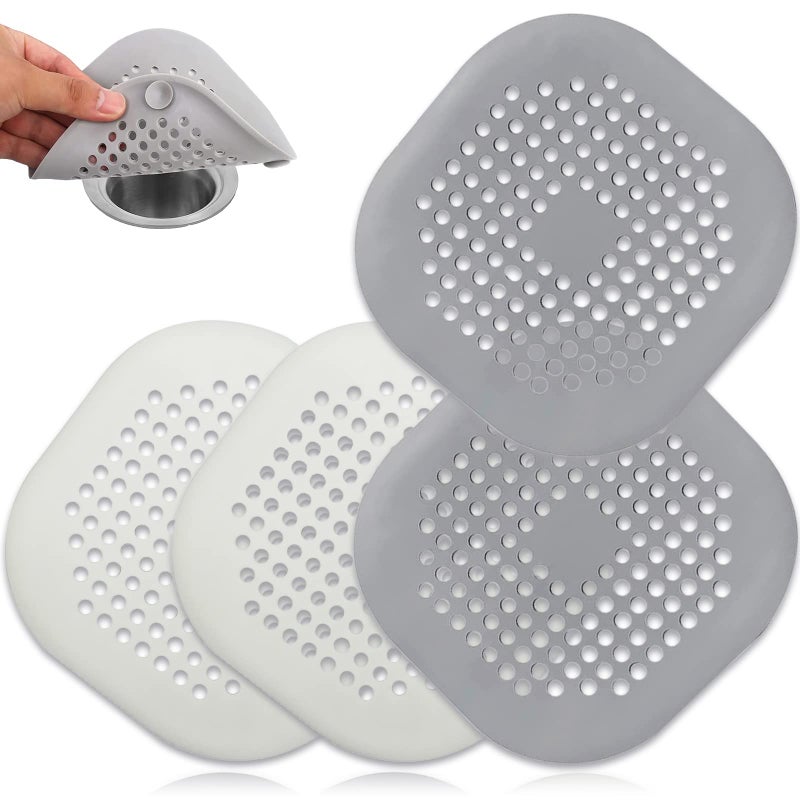 QiyuanLS 4 Pack Dish Brush Refills Dish Brush Replacement Head for OXO Steel Soap Dispensing Dish Brush 
