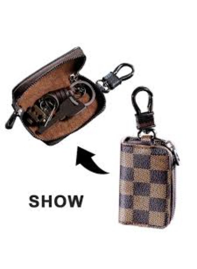 Show leather car key case - Image 3