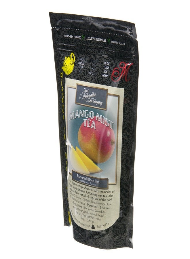 Metropolitan Tea Discovery Loose Tea Pack, Mango Mist Flavored Black, 100gm - Image 5