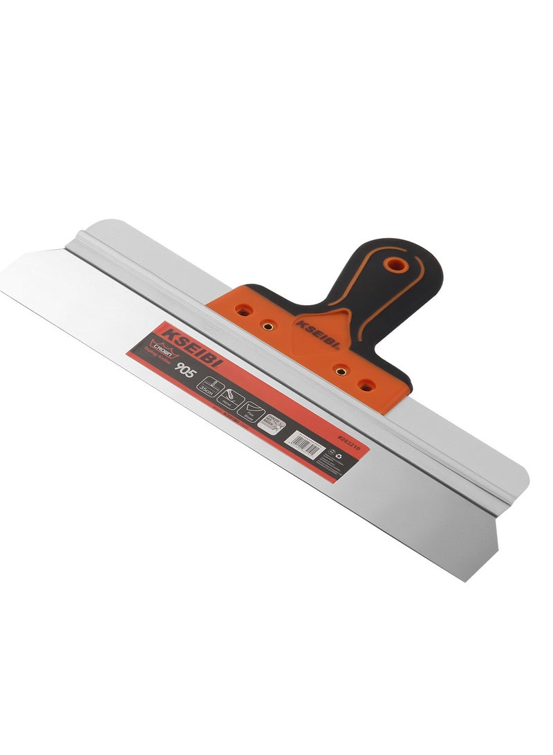 كسيبي سكين التثبيت إينوكس / برو جريب – شفرة فولاذية مقاومة للصدأ مع مقبض مريح لتثبيت وتشطيب الجدران الجافة - Image 1