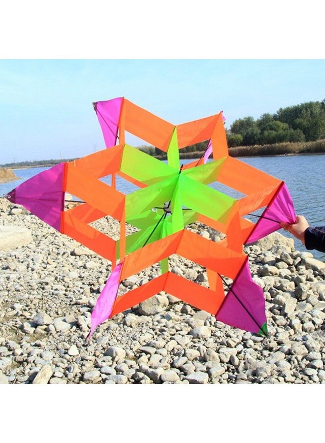 Hengda Kite New Version 42 Inch So Beautiful 3D Lotus Flower Kite For Kids And Adults Easy To Carry With Flying Line  - Image 5