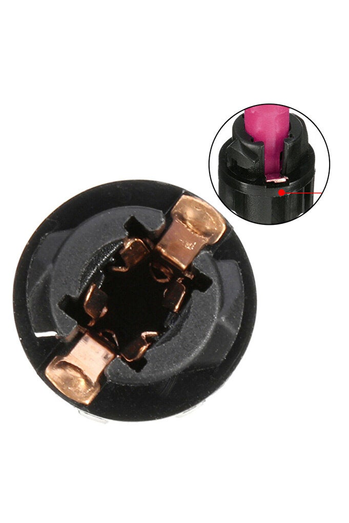 ريحني مصباح إشارة 10 قطعة، مقابس T-WIST LED T-wist، حوامل قاعدة المصباح، لوحة القيادة للسيارة، لوحة العدادات، مجموعة ... - Image 3