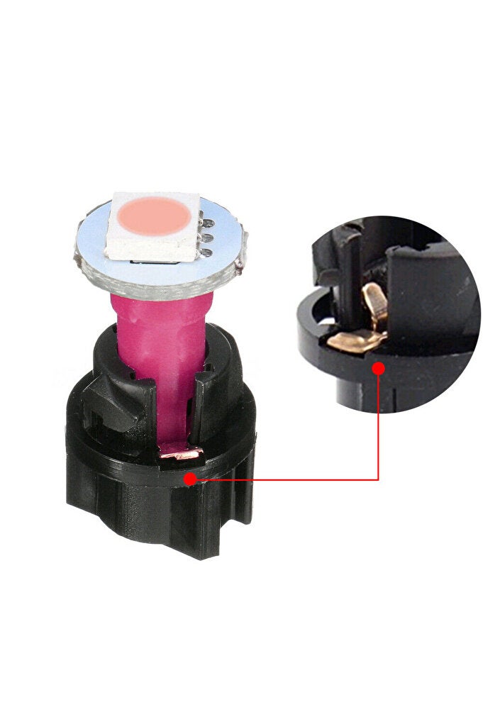 ريحني مصباح إشارة 10 قطعة، مقابس T-WIST LED T-wist، حوامل قاعدة المصباح، لوحة القيادة للسيارة، لوحة العدادات، مجموعة ... - Image 2