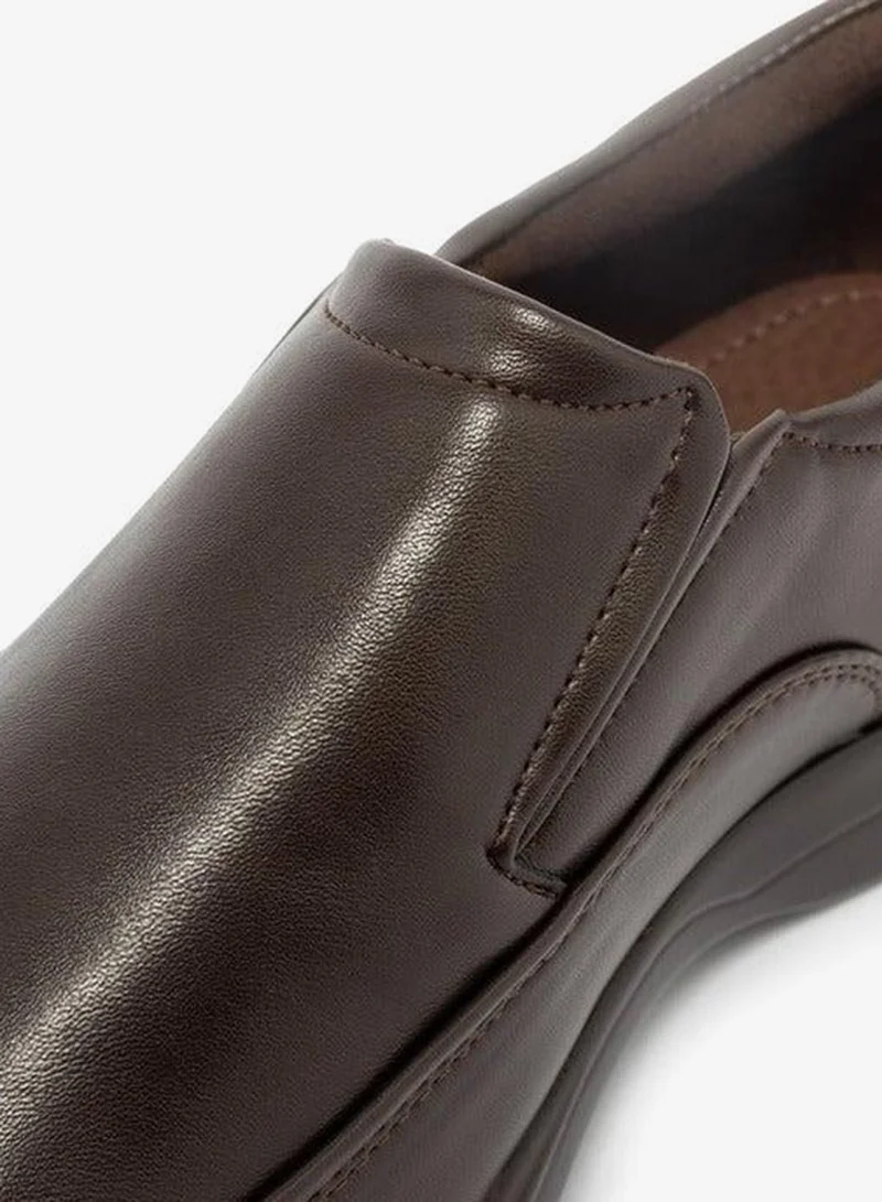 LBL By Shoexpress BROWN Solid Slip-On Loafers for Men | Best Price UAE