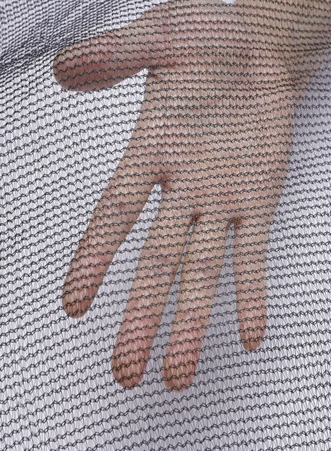 TEQIN Trampoline Enclosure Net with Zipper & Buckle, Safety Net for Most 10ft Round Frames - 6 Poles - 3.06 Meter - Image 5