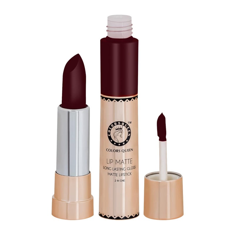 COLORS QUEEN COLORS QUEEN Lipstick Bridal Maroon Matte - Image 3