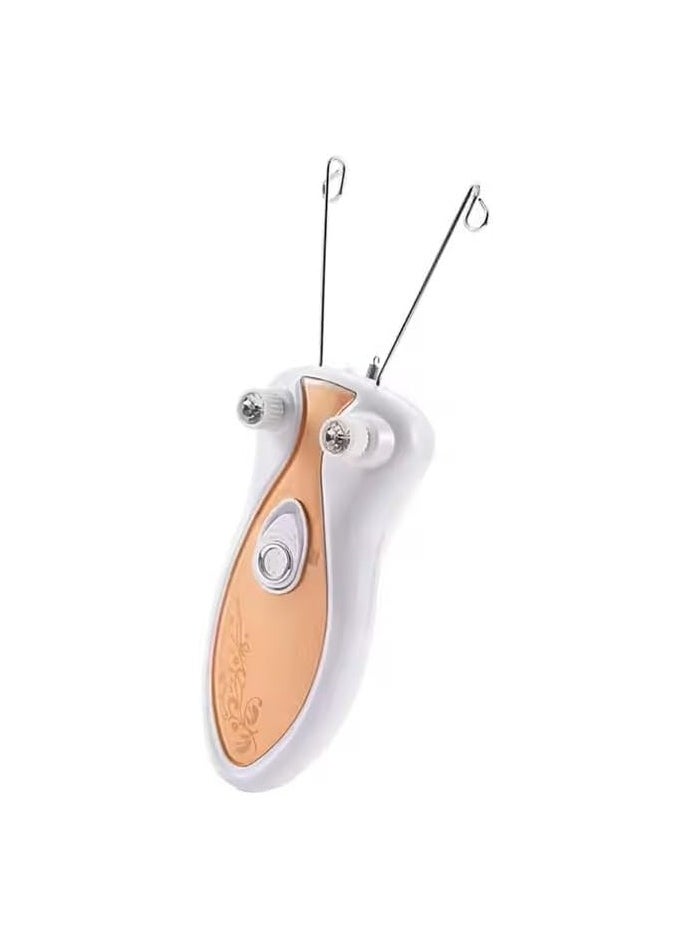 Safe and Fast Threading Hair Removal Device for Smooth Skin, Perfect for Lips, Chin, Cheeks, Knees, Toes - Portable and Gentle, MO-9040