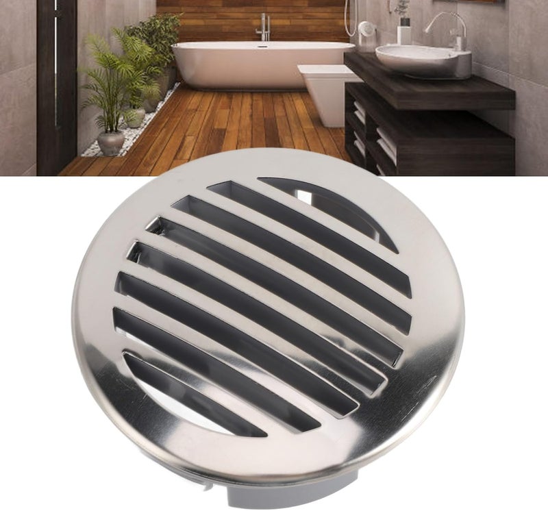 Stainless Steel Floor Drain Cover Shower Grid for Bathroom Toilet - Image 2