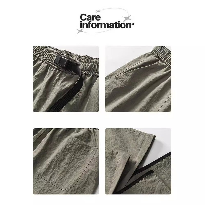 Generic 2024 New Summer Windproof Waterproof Tactical Pants for Men and Women Khakis [detachable/unisex]]  - Image 5