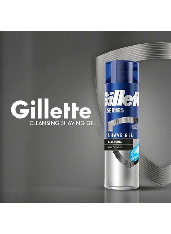 جل الحلاقة سيريز المنظف بالفحم 200 مل - Image 4