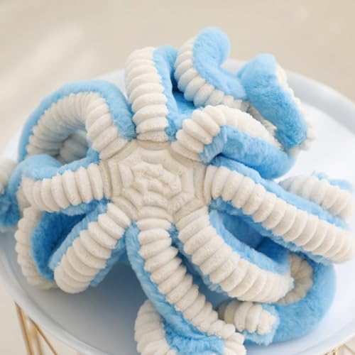 OUKEYI 157 Inches40cm Cute Octopus Stuffed Animals Octopus Plush Doll Octopus Plush Toys Play Toys for Kids Girls Boys Adults Birthday Xmas Gift Present Blue - Image 5
