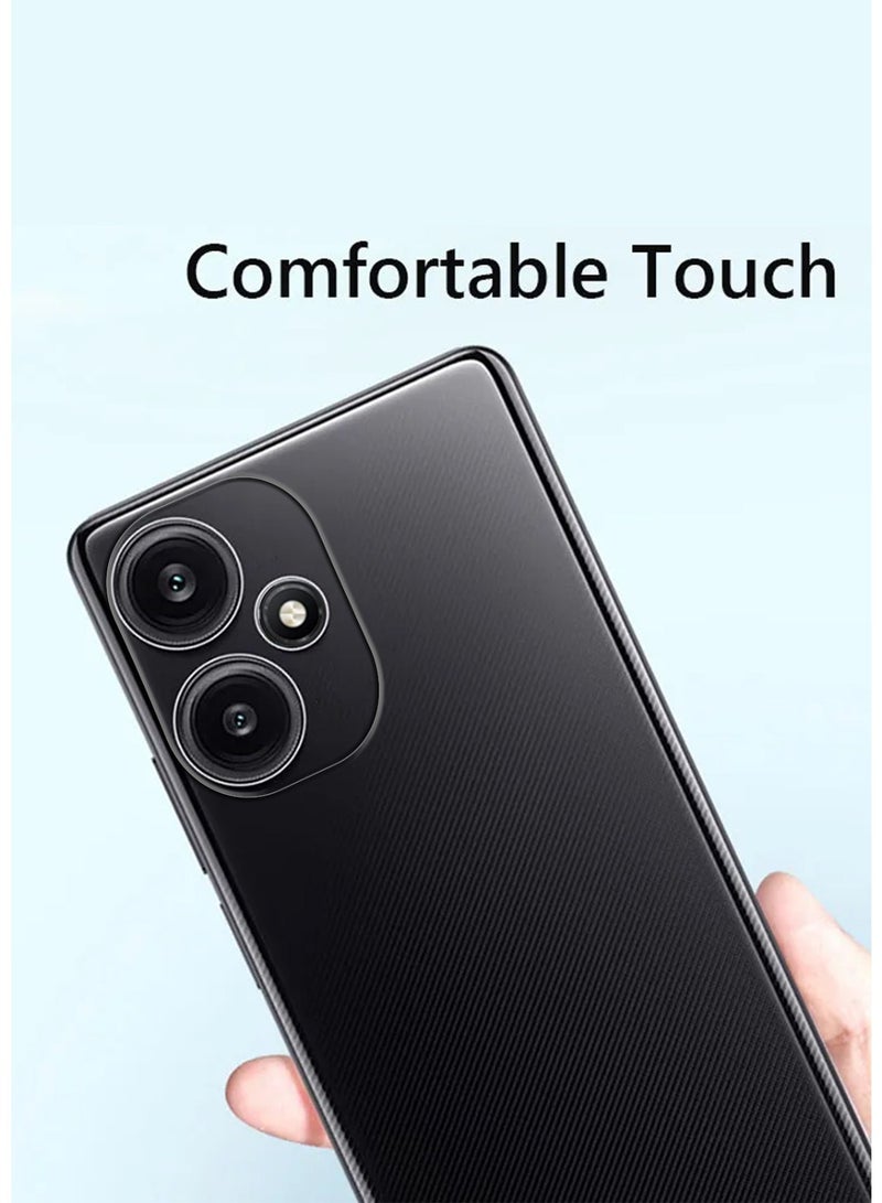 Techie Infinix Hot 30 TPU Soft Corner Ultra Slim Clear Case Shockproof Anti Fingerprint Transparent Protective Back Cover - Image 4