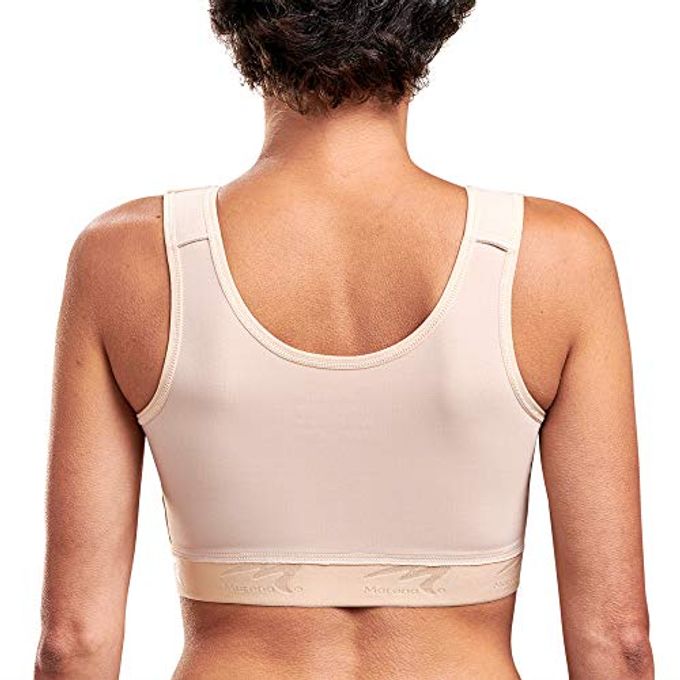 MARENA B15 Implant Stabilizer Bra Post Surgical Compression Bra With Full Adjustability Beige - Image 5