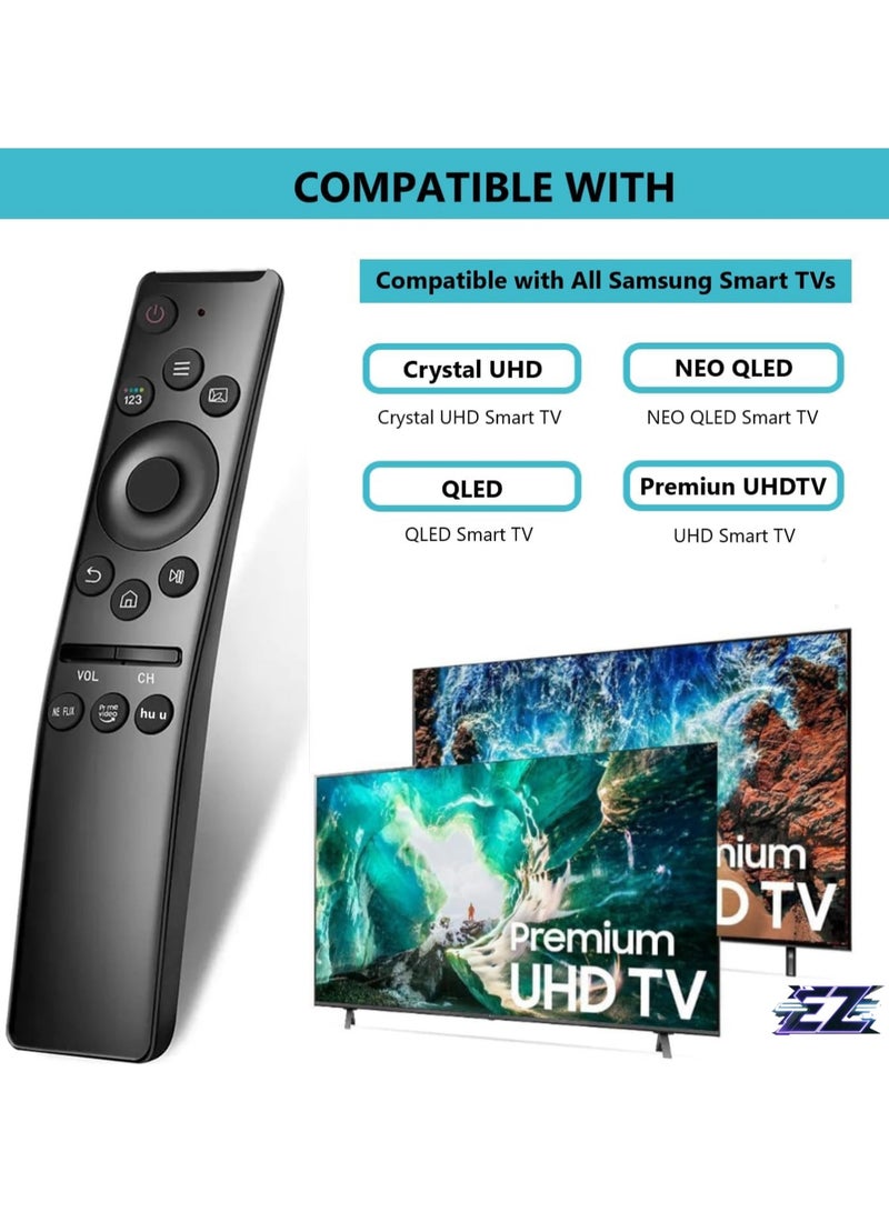 ELTRAZONE Universal Remote Control for All Samsung TV LED QLED UHD SUHD HDR LCD HDTV 4K 8K Solar Curved Smart TVs, with Shortcut Buttons for Netflix, Prime Video with battery - Image 2