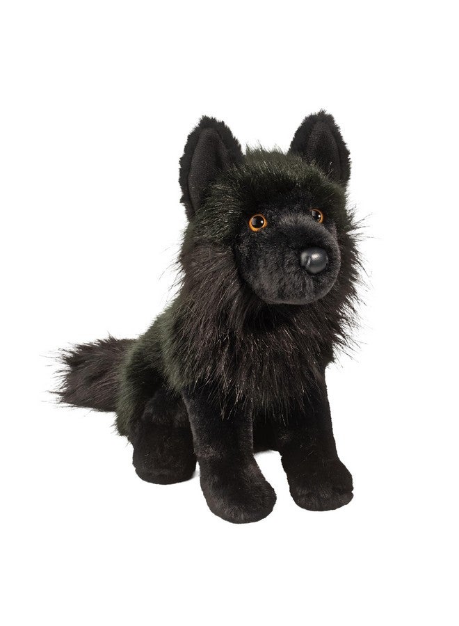 Vilkas Black Wolf Plush Stuffed Animal