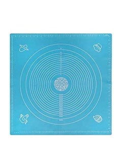 FUCHS Silicone baking mat for pastry rolling with measurements, liner heat resistance table placemat pad pastry board, reusable non-stick silicone baking mat for housewife extra large - assorted color 