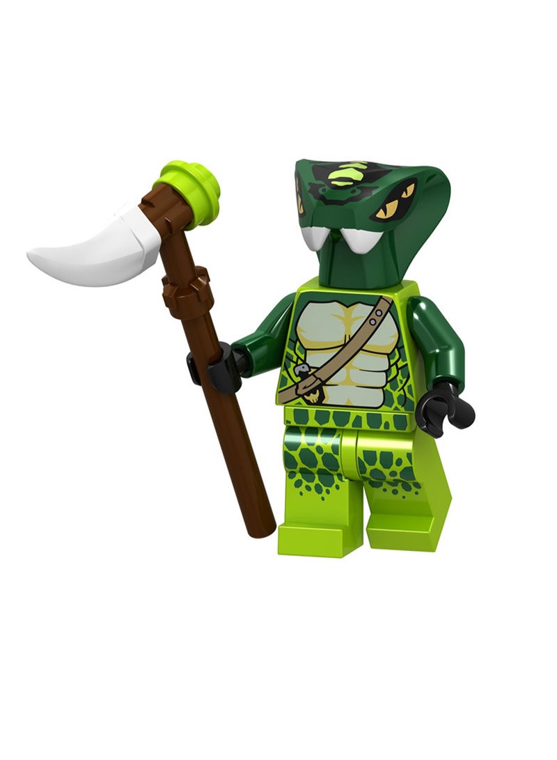 5 Phantom Series Puzzle Assembling Ninja Building Blocks Minifigure Toys Boys Children Gift Bag Pack  - Image 2
