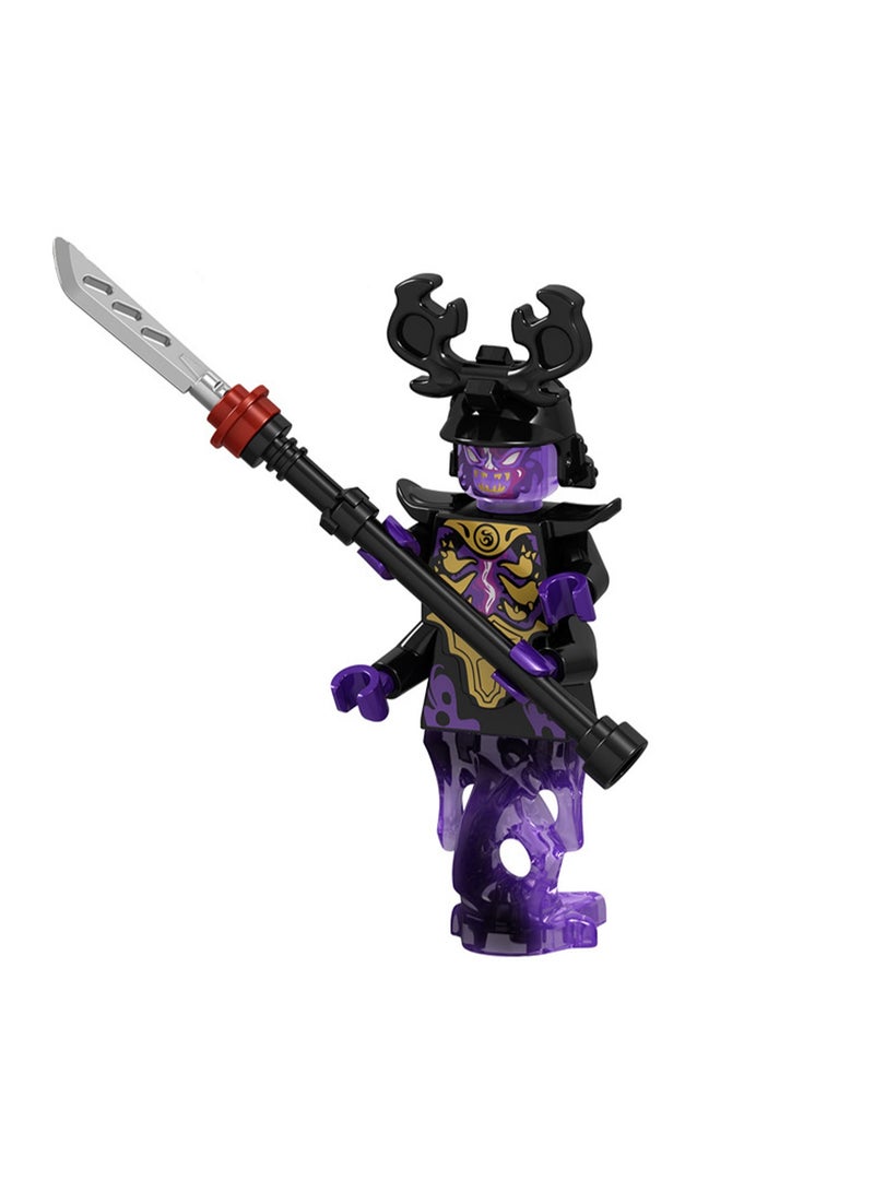5 Phantom Series Puzzle Assembling Ninja Building Blocks Minifigure Toys Boys Children Gift Bag Pack  - Image 5
