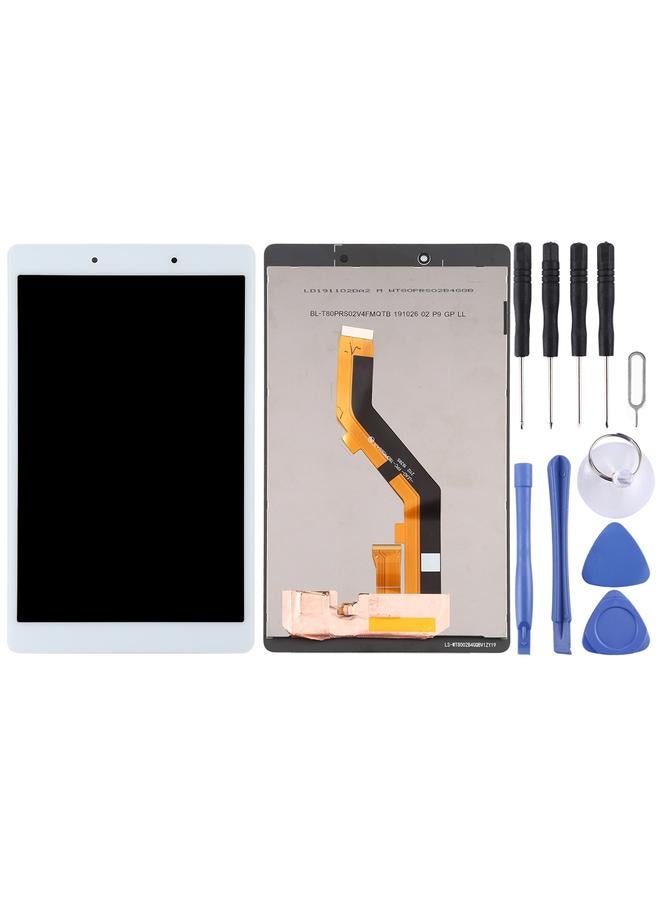 erorex Replacement OEM LCD Screen for Samsung Galaxy Tab A 8.0 2019 SM-T290 WIFI Version with Digitizer Full Assembly White  - Image 2
