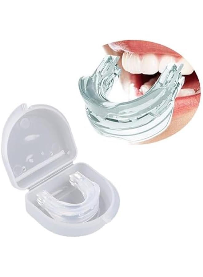 AntiSnoring Mouthguard AntiSnoring Mouth Customised Stop Snoring Device Stop Snoring Mouthguardc Reusable Stop Snoring Device for Men and Women - Image 1