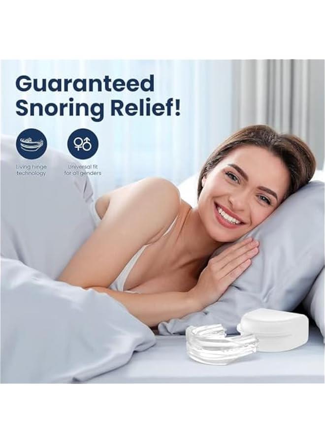 AntiSnoring Mouthguard AntiSnoring Mouth Customised Stop Snoring Device Stop Snoring Mouthguardc Reusable Stop Snoring Device for Men and Women - Image 3