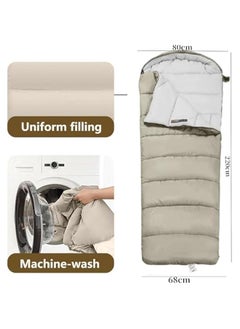 HOOKOR Camping Sleeping Bag, Sleeping Bags,LightWeight Outdoor Sleeping Bags for Adults,Durability Camping Sleeping bags  - Image 2