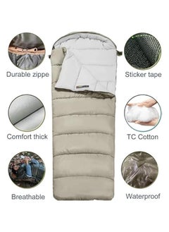 HOOKOR Camping Sleeping Bag, Sleeping Bags,LightWeight Outdoor Sleeping Bags for Adults,Durability Camping Sleeping bags  - Image 3