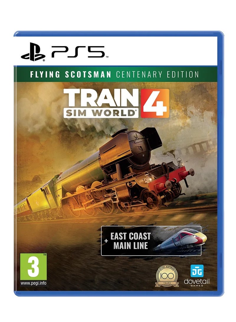 Dovetail Train Sim World 4 - Flying Scotsman Centenary Edition - Simulation - playstation_5_ps5 - Image 1