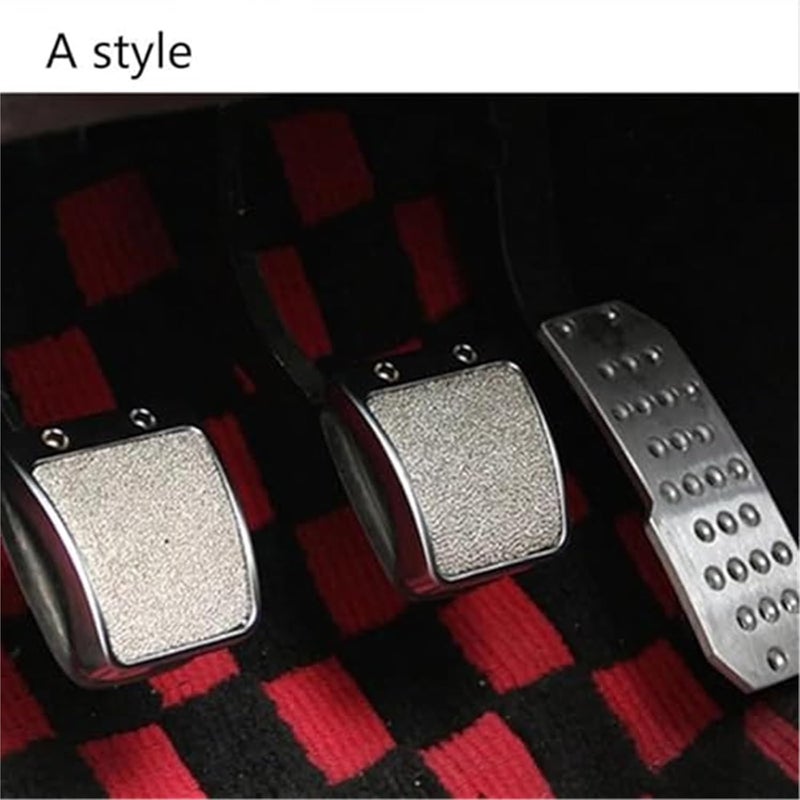 Wivplex Car Pedal Pad Set for Manual Transmission - Image 3