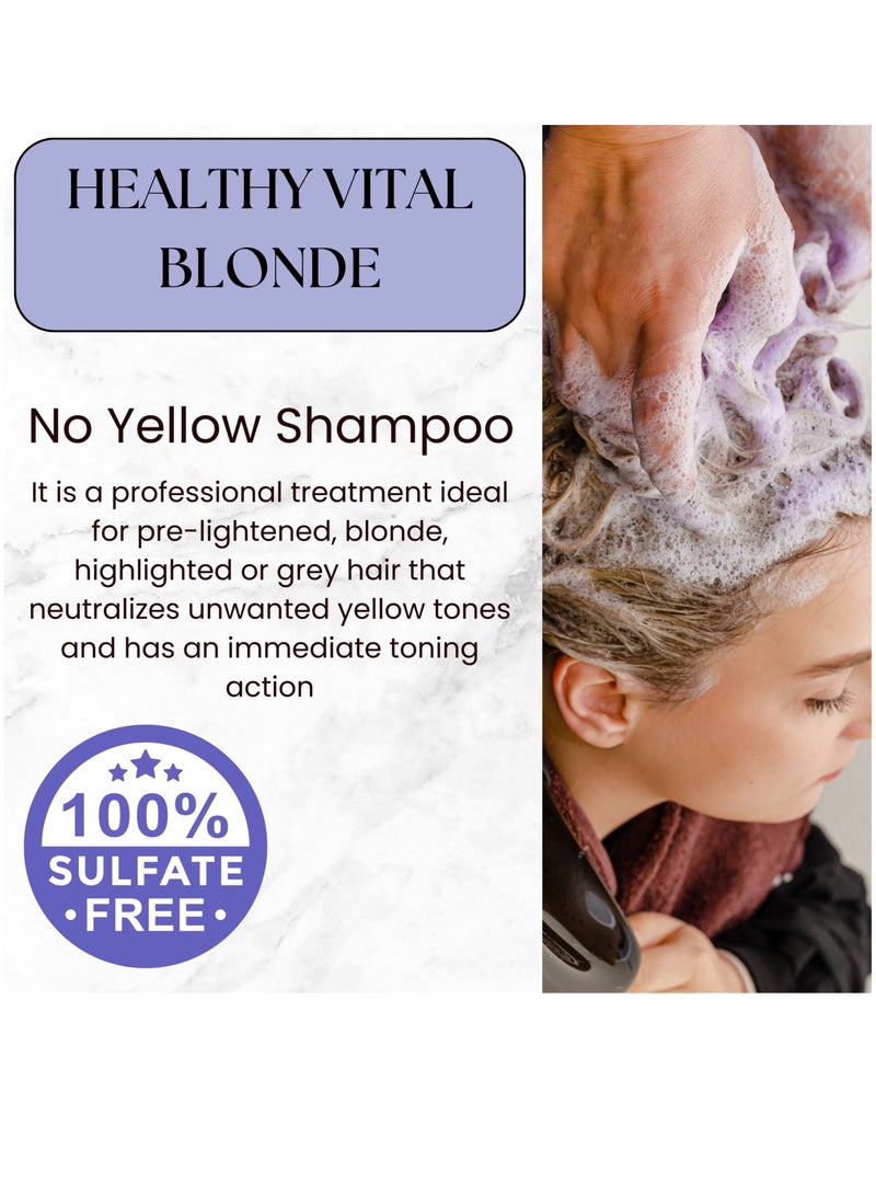 Skin Doctor Silver Shampoo - Anti-Yellow Formula for Bright - Vibrant Hair - Smooth and Silky Texture - Preserves Hair Color - Gentle Cleansing - 500ml - Image 4