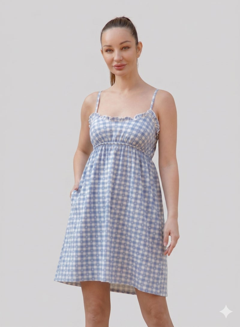 KITTY Women Trendy Night Gown Home Wear - Image 1