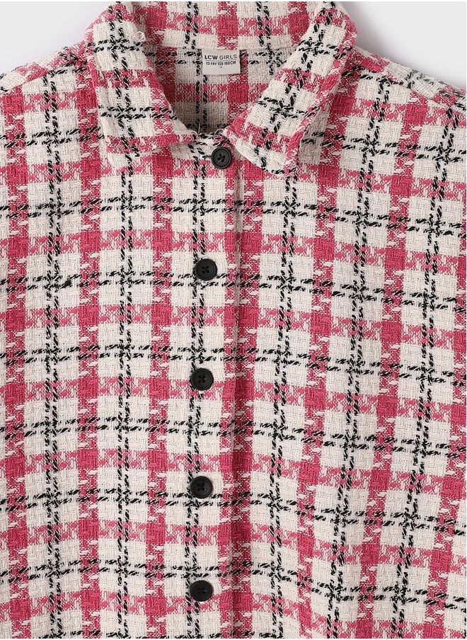 LC WAIKIKI Plaid Long Sleeve Girl Shirt  - Image 5