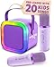 Move2Play Karaoke Machine for Kids Includes 20 Kid Songs 2 Microphones Connect with Bluetooth 3 4 5 6 7 Year Old Gift Toy for Girls Boys Toddler Birthday Present - Image 3