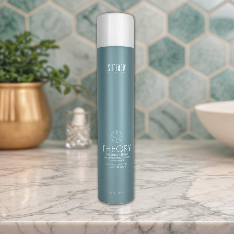 SURFACE Hair Theory Finishing Spray, Medium Hold Flexible Styling Hairspray - Thermal Protection with Medium Shine - Lasting Control, 12 Oz (Packaging may vary) - Image 5