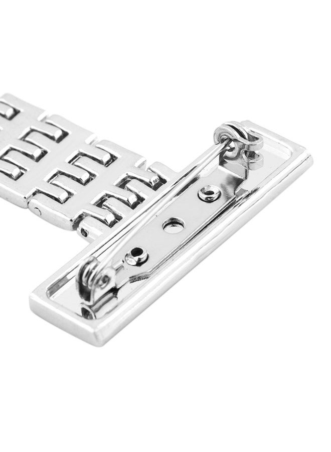 ليشب ساعة جيب بعقارب مصنوعة من إستانلس إستيل تشبه ساعة الممرضات طراز TG01200 - Image 5