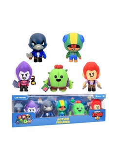 Brawls Star Action Figures 5Pk Window Box (S1)  - Image 2