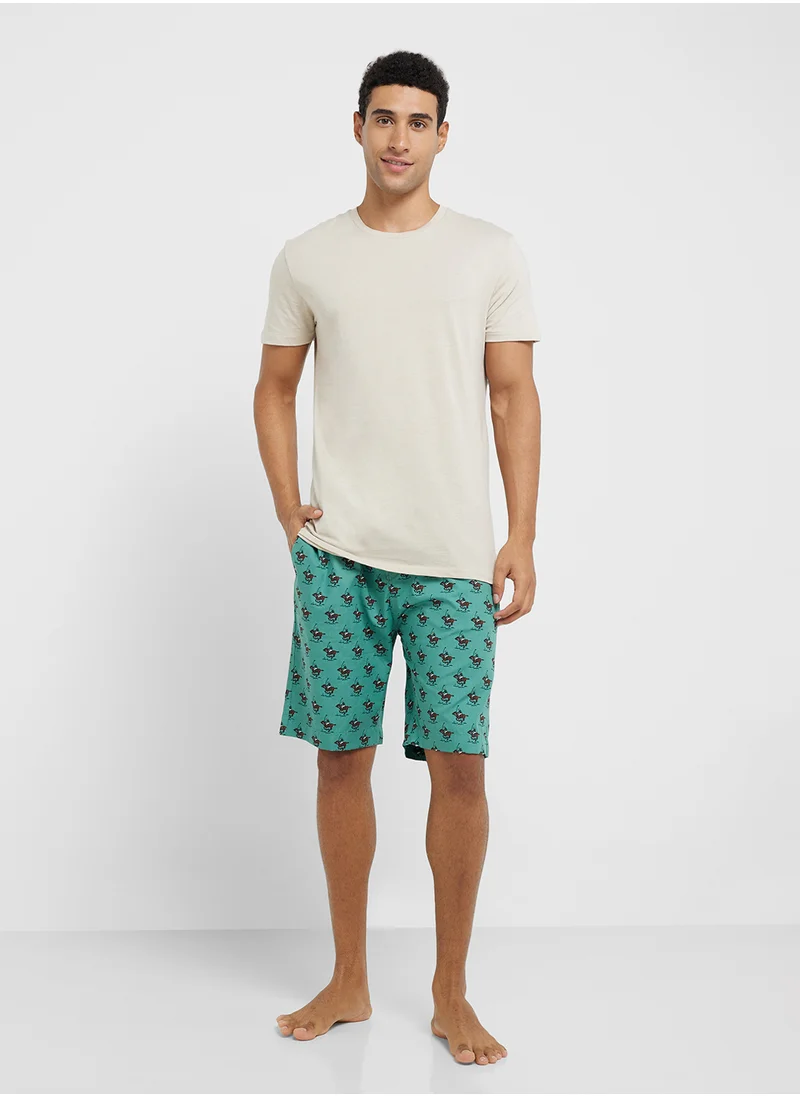 POLO RALPH LAUREN Polka Dot Print  Shorts