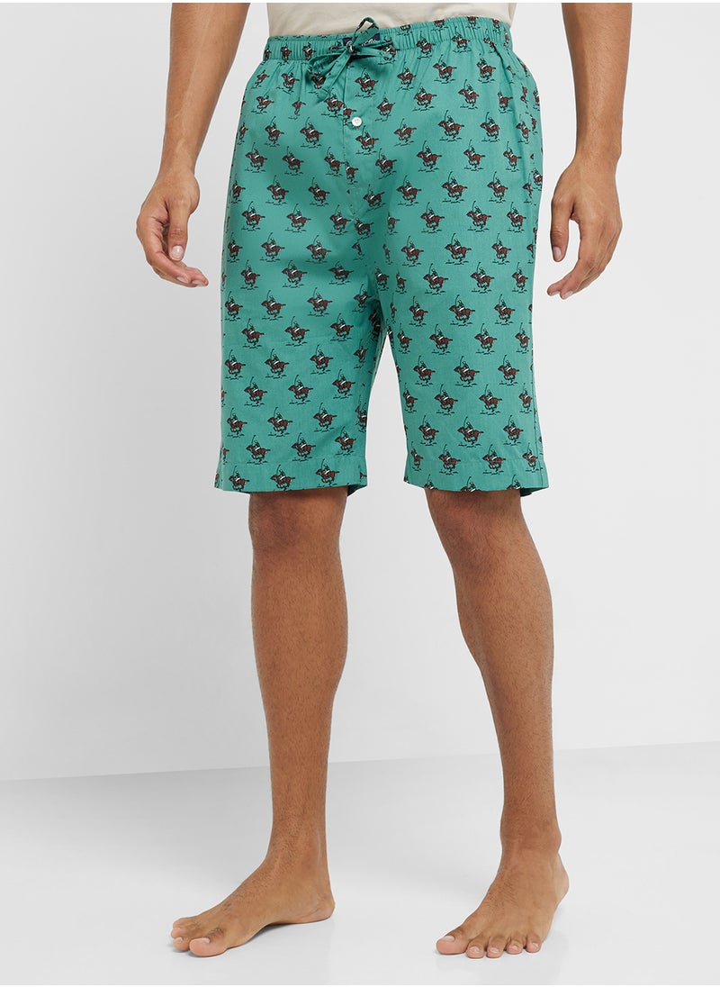 POLO RALPH LAUREN - Polka Dot Print  Shorts - Image 1