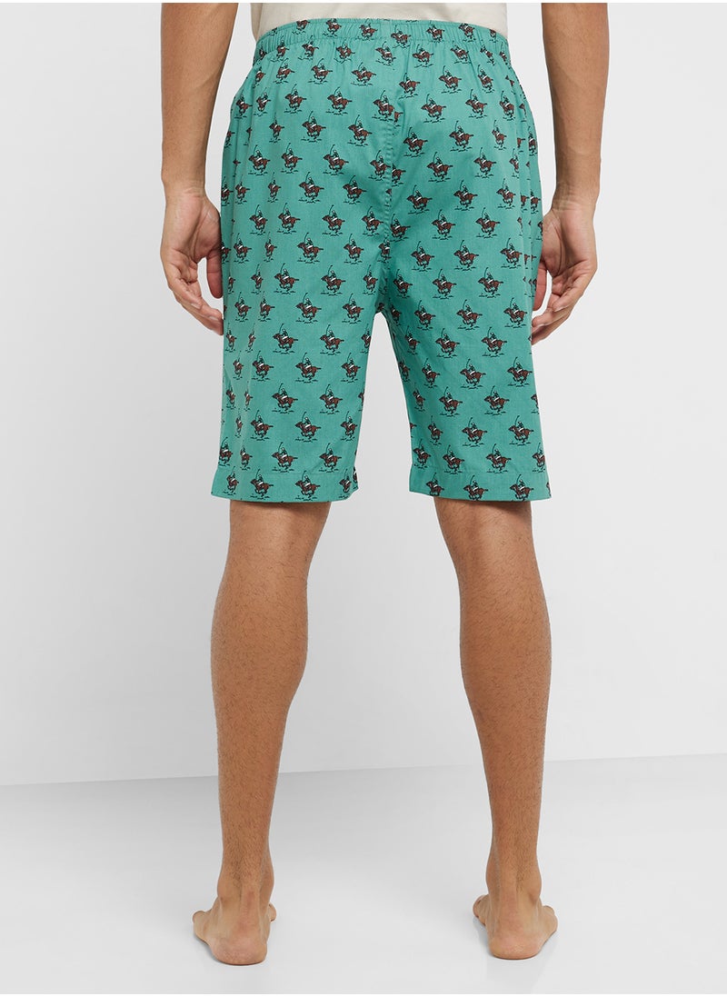 POLO RALPH LAUREN - Polka Dot Print  Shorts - Image 1