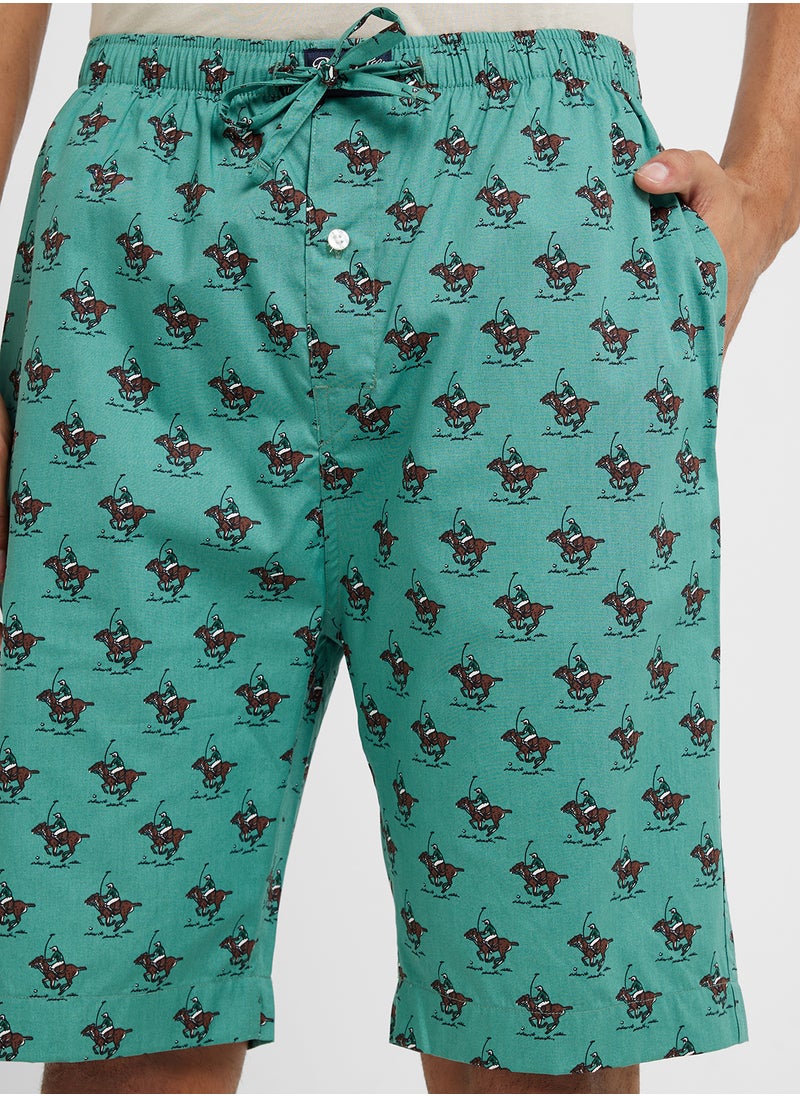 POLO RALPH LAUREN - Polka Dot Print  Shorts - Image 1