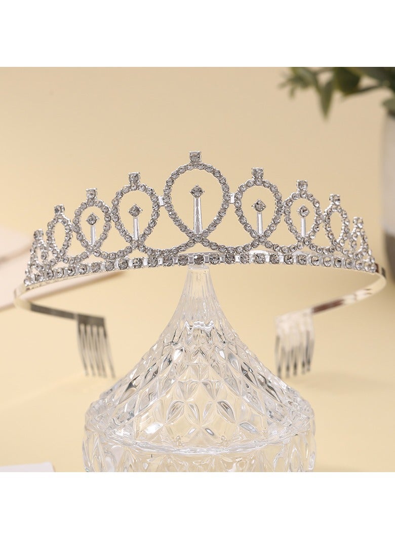 إسكدنيا Crystal Crown Crown Headband
