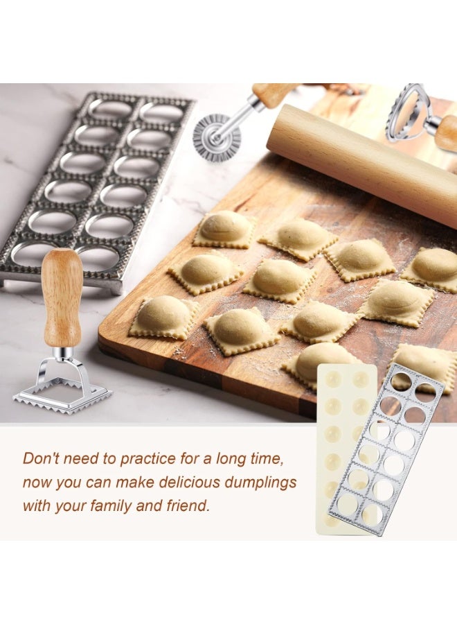 سوفام 6 مجموعات من قوالب الزلابية، و 12 فتحة من صنع الزلابية، ومصنعي الزلابية، و 12 فتحة، وصانع الزلابية، وطوابع من صنع المعكرونة للطوابع المصنوعة من أدوات صنع المعكرونة للفطائر الزلابية - Image 3