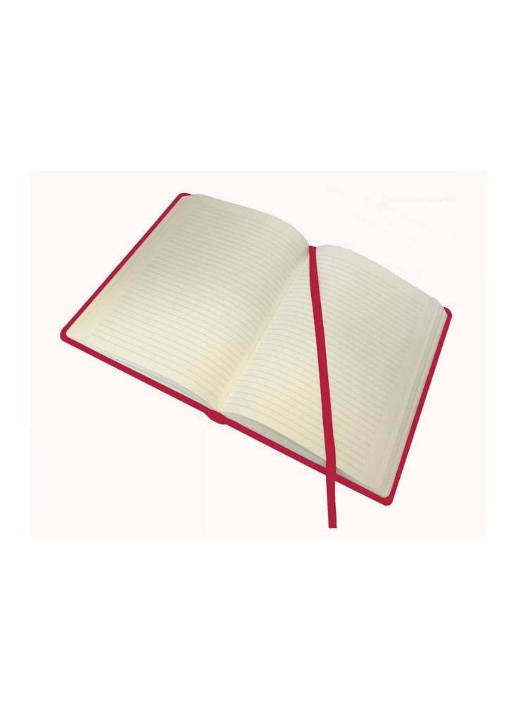 Collins Legacy Feint Ruled Notebook A5 Dark Pink