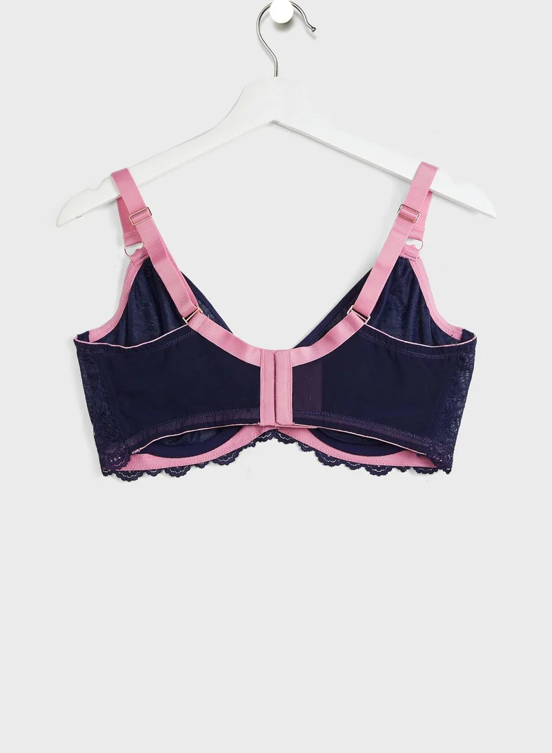 Oola Mesh Underwire Bra