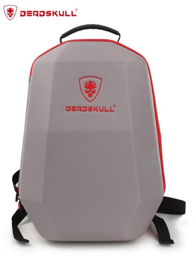 DEADSKULL For Sony PS5 Slim Carrying Case Travel Storage Bag Compatible with PlayStation 5 Slim Gray - Image 2