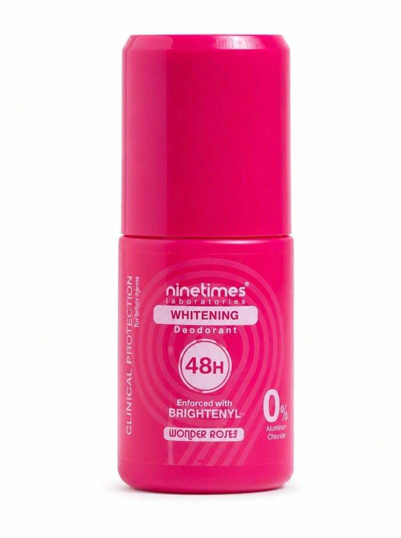 ninetimes Wonder Rose Whitening Deodorant 50ml - Image 1