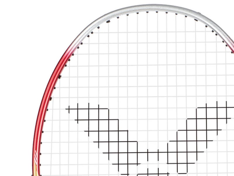 VICTOR Challenger Series CHA-9500-D-4U Strung Badminton Racket | String Tension up to 24 lbs | Graphite Combined with Resin 6.8 Shaft Technology - Red - Image 3