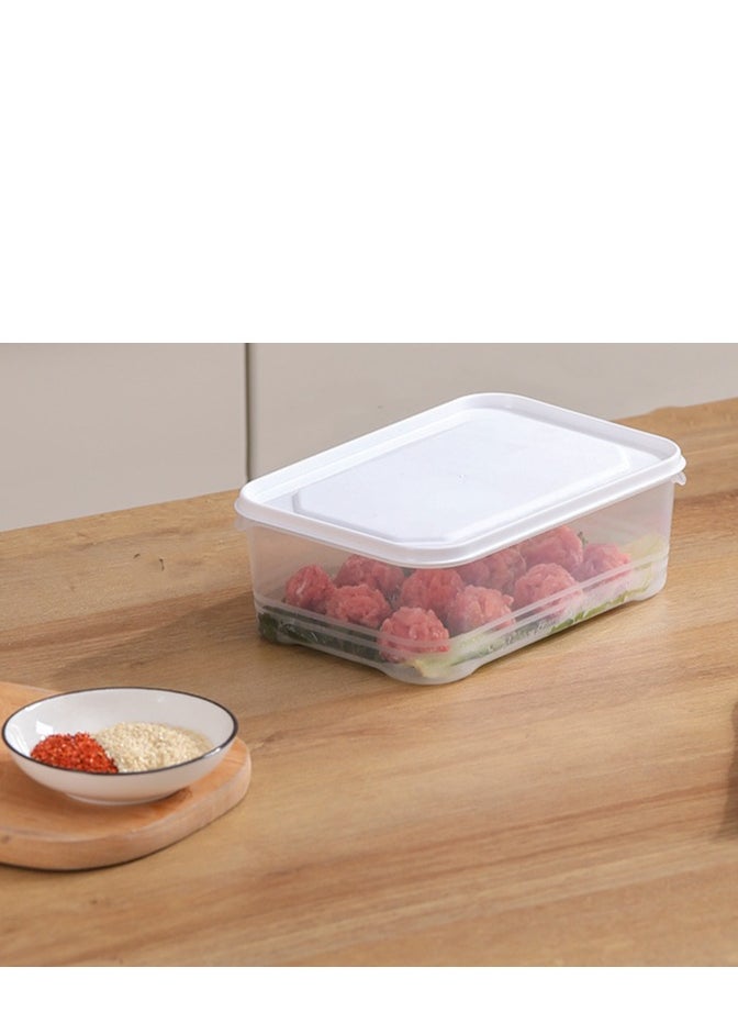 Generic 3 Pieces Food Container Set - Sealed Lid - Lunch Fresh Fruit Storage Box - Food Storage Box Size 1200ML  - Image 5